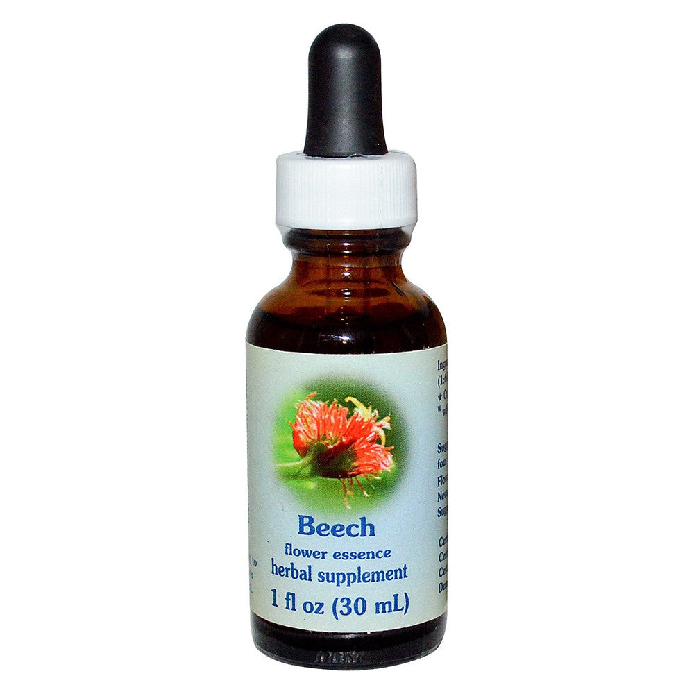 Flower Essence Healing Herbs Organic Beech Dropper, 1 Oz